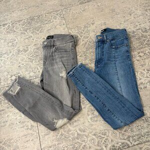 BUNDLE: 2 Pairs Denim Jean SZ 4 (27) | Express
